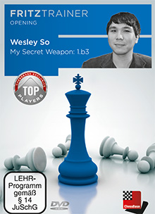 Chessbase Magazine #174 October November 2016 Wesley So Cover DVD - LIKE  NEW